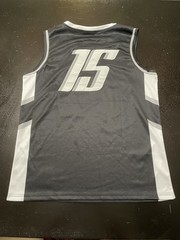 No Lacking Brand Jersey #15, Black, Size: Medium