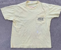 vintage Hobie pocket tee graphic t shirt single stitch c 1989 80s 1980s