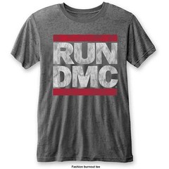 Run DMC DMC Logo T-Shirt Grey New