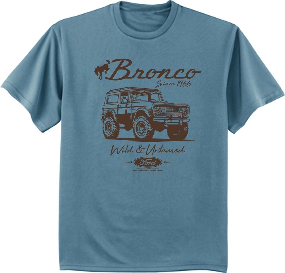 Ford Bronco T-shirt Mens Graphic Tees Bronco Gifts Accessories Clothing Apparel