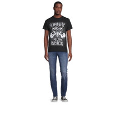 Johnny Cash The Man In Black Men’s Black Graphic T-shirt Size 3XL Chest 56″ NWT