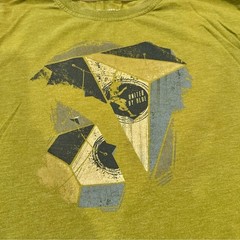 United By Blue Earthy Green Sustainable Tee; Organic Cotton; Men’s Medium