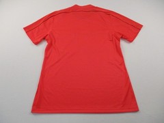 Adidas Shirt Mens Medium Orange Climacool Athletic Short Sleeve Stretch