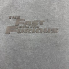 The Fast & The Furious Mighty Fine T-Shirt Mens XL Gray Car Movie Logo Promo Y2K