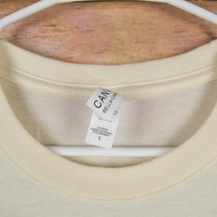 New Girl Sitcom TV Show Adult Unisex L Its Jess Tshirt Tee Beige Zooey Deschanel