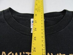 Vintage Discovery Channel Angry Grizzly Bear Souvenir SS Black T Shirt Size L