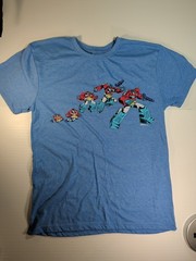 Transformers Lootcrate Exclusive Optimus Prime Blue T-Shirt Men’s Small