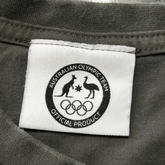 Vintage Team Australia Olympics Shirt Unisex XS Olympic Rings Kiwi Kangaroo