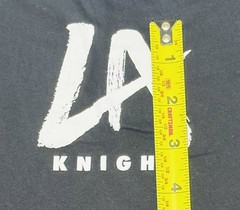 WWE Authentic LA Knight Let Me Talk To Ya! Wrestling Graphic Mens Black M Shirt