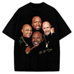 Charles Barkley Shaq Ernie Johnson Kenny Smith TNT Crew Last Dance Graphic Tee