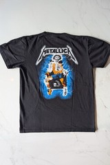 Vintage 90s Metallica ‘Ride the Lightning’ T-Shirt M Solid Rock Giant Reprint