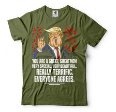 Donald Trump Great Mom T-Shirt Mom Political Gifts Trump Lover Mom Gift Tee