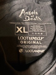 LOOT CRATE Anime Angels Death Trigun Lot Two T-shirts XL Manga