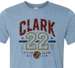 Indiana Fever – Caitlin Clark – 22 – WNBA – Goat – Top Seller – Distressed