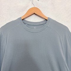 Free Fly Men’s Bamboo Lightweight Long Sleeve Tee Sz L Slate Stretch Athleisure