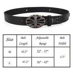 Punk Studded Belt, Goth Gothic Grunge Y2k Emo Cool Belt,Scene Waist Belt for …
