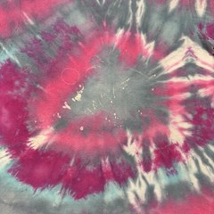 Vintage 90s Tie Dye Blank Distressed Cotton Hippie T-Shirt Size XL