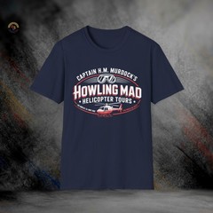 Murdoch’s Howling Mad Helicopter Tours The A-Team T-Shirt | Softstyle Tee