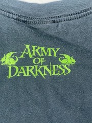 Vintage 2005 Army Of Darkness Come Get Some T Shirt Adult S Black Mens Movies