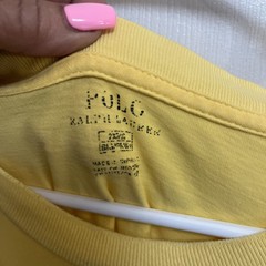 Polo Ralph Lauren Men’s Yellow Short Sleeve T-Shirt Size 2XB