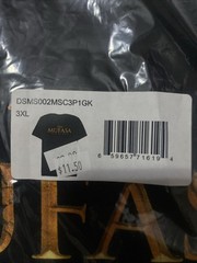 Disney Lion King Mufasa Black T-Shirt Cotton Mens 3XL New Sealed A1-056