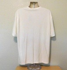 Murano Tee Shirt Mens XL White Short Sleeve Lightweight Micro Waffle Texture