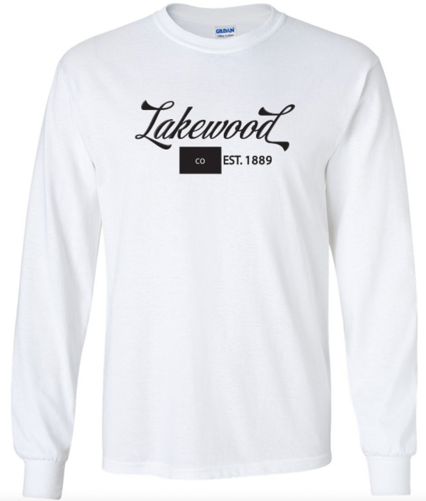 Lakewood Colorado State T-Shirt Long Sleeve Graphic Tees Unisex Apparel Design