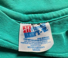 Vintage Hanes Beefy-T Medium Kokopelli Graphic Crew Neck T-Shirt Made in USA