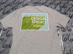 Small Warner Bros Design Studio Turning Imagination To Reality Damaged T Shirt