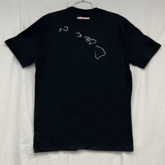 Oakley Mens Hawaii Ellipse Short Sleeve Tee Casual T-Shirt Blackout Large New