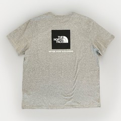 The North Face Men’s Core Box NSE Short-Sleeve T-Shirt, Pale Gray Heather, XL