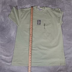 Vintage Discovery Channel Happiness Chinese Symbol T Shirt Mens XL Green Y2K NEW