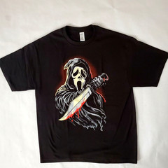 FREE SAME DAY SHIPPING Brand New SCREAM Classic GHOSTFACE Shirt XL