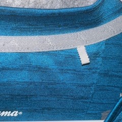 Tommy Bahama Men’s 3XLT Teal Blue Space Dye Long Sleeve Henley Shirt 3XL Tall