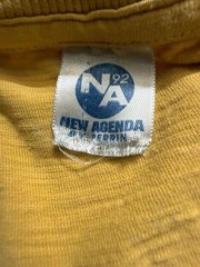 2000s New Agenda Grand Teton National Park Graphic T-Shirt Yellow
