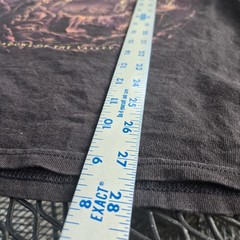 Iron Maiden The Book Of Souls 2017 Concert T-Shirt Size L Men’s Graphic Tee