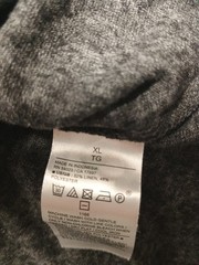Men’s Banana Republic Gray XL T Shirt Linen Blend Split Collar V Neck