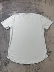 Cuts Clothing Short Sleeve V Neck Curve-Hem T-Shirt Mens XL Glacer Pyca Pro