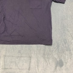 Uniqlo T-Shirt Mens Medium Navy Blue Cotton Work Graphic Casual Everyday Wear