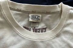 Everlast XXL “Zaire 74” Muhammad Ali Rumble In The Jungle Cream T Shirt