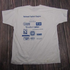 Vintage Screen Stars Best Super Cities Walk Shirt Mens XL White MS Charity Tee