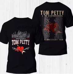 Tom Petty The Heartbreakers 40th Anniversary Tour T Shirt