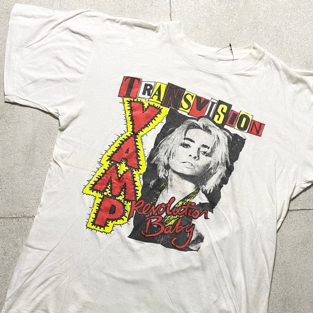 Vintage 1980’s TRANSVISION VAMP revolution baby T-shirt S to 5XL ZL751