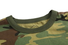 BACKBONE Mens Army Camo Long Sleeve Hunting Camp Outdoor Casual Tee T-Shirt