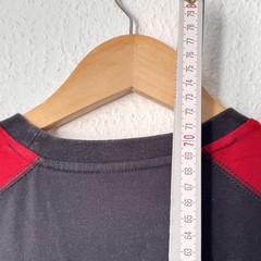 Adidas Black & Red Just Sports Graphic T-Shirt L 2449