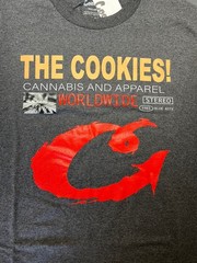 Cookies Brand Weednutz SS Men’s Size 2XL Charcoal Heather Graphic Tee BNWT