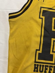 Harry Potter Hufflepuff Keeper Mesh Jersey Tank Top Adult Small Yellow BoxLunch