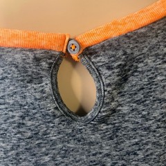 Lazy E Arena Guthrie Oklahoma District Xl Orange Black Grey Long Sleeve Shirt
