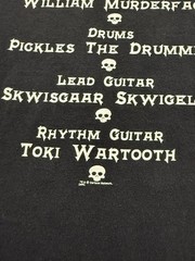 Metalocalypse Dethklok Band Tee Go Forth And Die Cartoon Network L T-Shirt