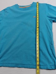 Joe Marlin Embroidered Logo T Shirt Baby Blue M